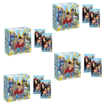 Цельная коробка Коллекционные карточки Разыскивается Обезьяна Луффи Редкий чехол Booster аниме Игровые карточки