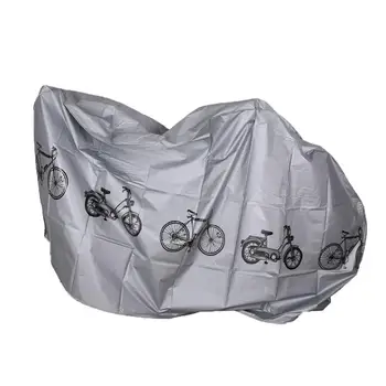 Серый Мото Байк Мотоциклетные чехлы Пылезащитный Наружный внутренний Дождевик Защитное покрытие для велосипеда Скутера