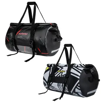 Мотоциклетная сумка Делюкс, спрятанная в багажнике, Багажная сумка для мотоцикла, сумка для багажа с крепежными ремнями, сумка для снаряжения для мотоцикла, сумка для хвоста